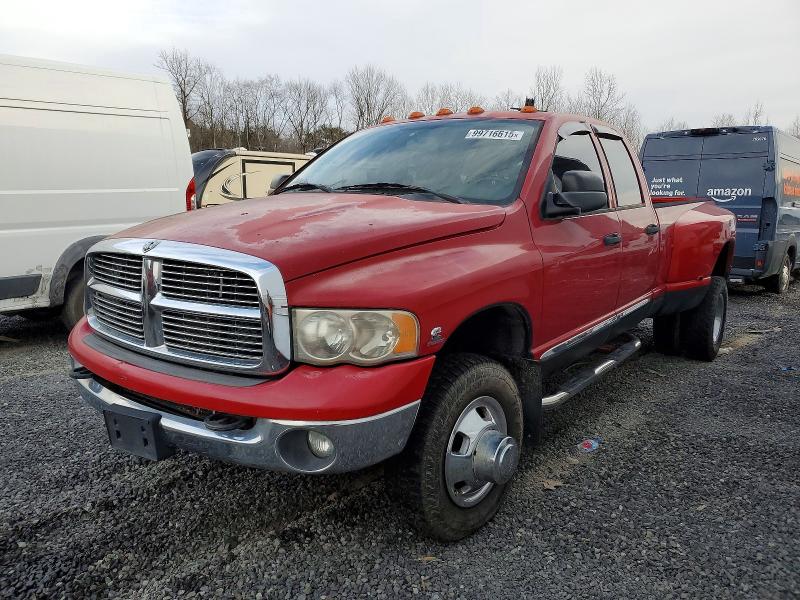 DODGE RAM 3500 S 2005 with VIN 3D7MS48C45G756506 - Photo from auction