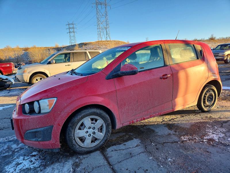 CHEV SONIC 2014 with VIN 1G1JA6SH0E4166762 - Photo from auction