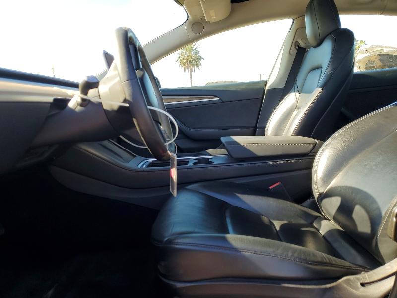 Photo 7 from auction – 2022 TESLA MODEL 3 with VIN 5YJ3E1EA5NF190537