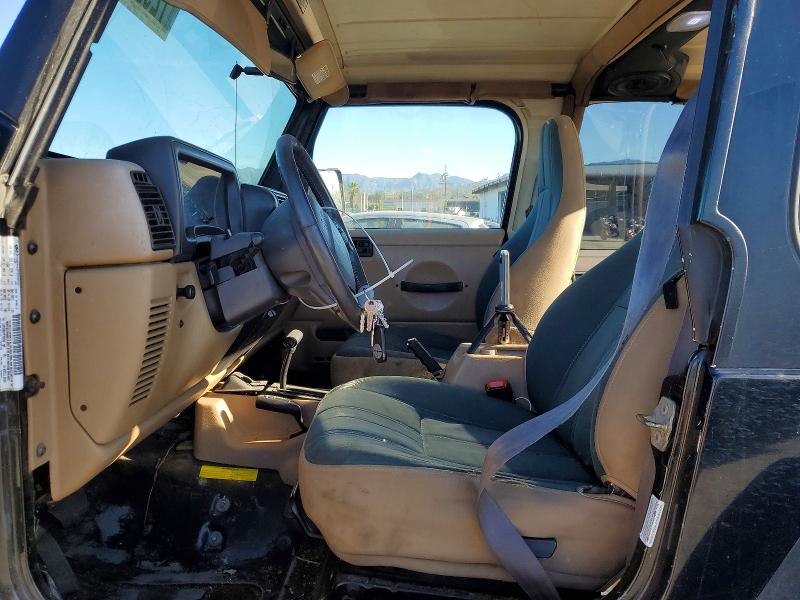 Photo 7 from auction – 2000 JEEP WRANGLER / with VIN 1J4FA59S4YP768246