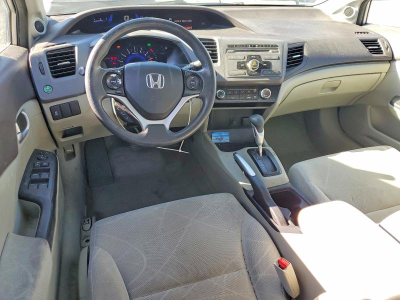 Photo 8 from auction – 2012 HONDA CIVIC EX with VIN 19XFB2F82CE027628