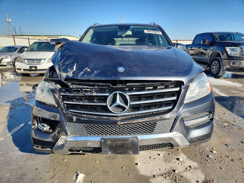 Photo 5 from auction – 2014 MERCEDES-BENZ ML 350 BLU with VIN 4JGDA2EB4EA313733