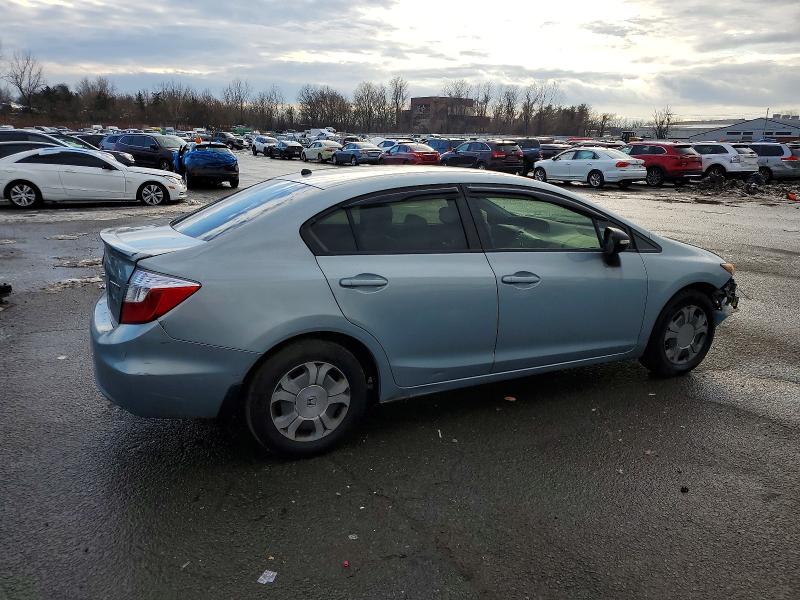 Photo 3 from auction – 2012 HONDA CIVIC HYBR with VIN JHMFB4F29CS009999