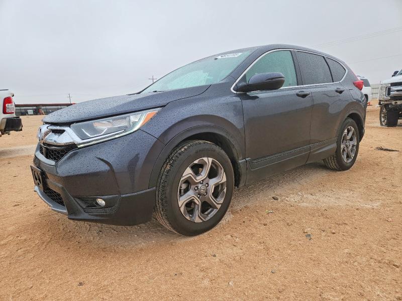 HONDA CR-V EXL 2017 with VIN 7FARW1H83HE010027 - Photo from auction