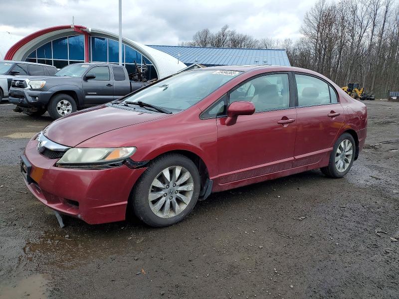 HONDA CIVIC 2010 with VIN 19XFA1F86AE008140 - Photo from auction