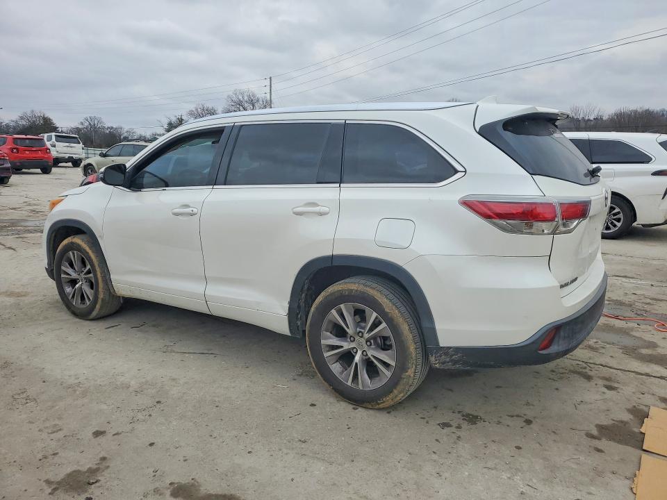 Photo 2 from auction – 2014 TOYOTA HIGHLANDER with VIN 5TDKKRFH6ES024859