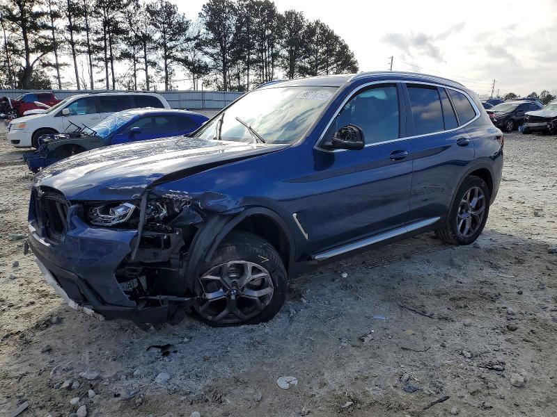 BMW X3 SDRIVE3 2022 with VIN 5UX43DP09N9M20590 - Photo from auction
