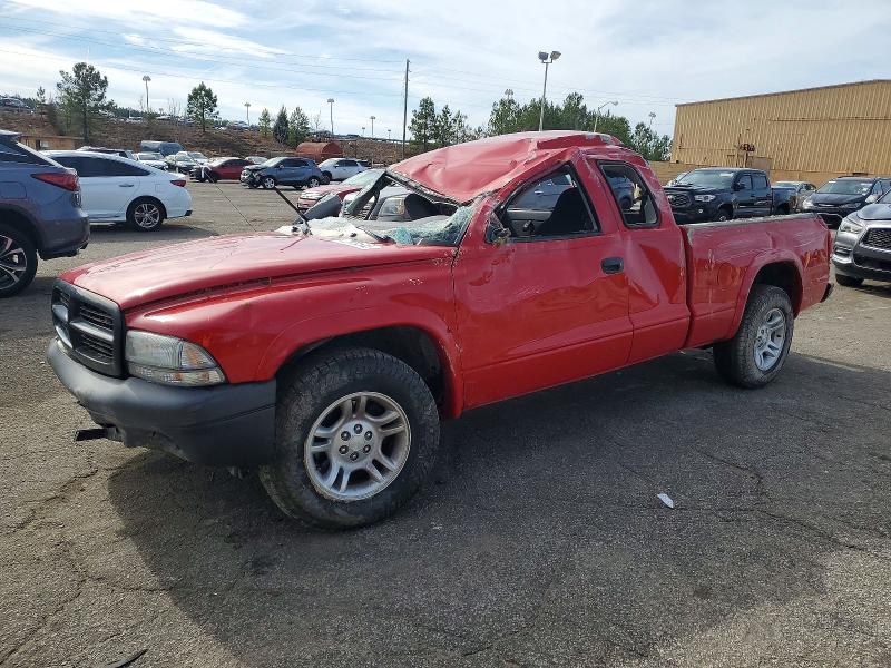 DODGE DAKOTA SXT 2004 with VIN 1D7GL12K14S684972 - Photo from auction