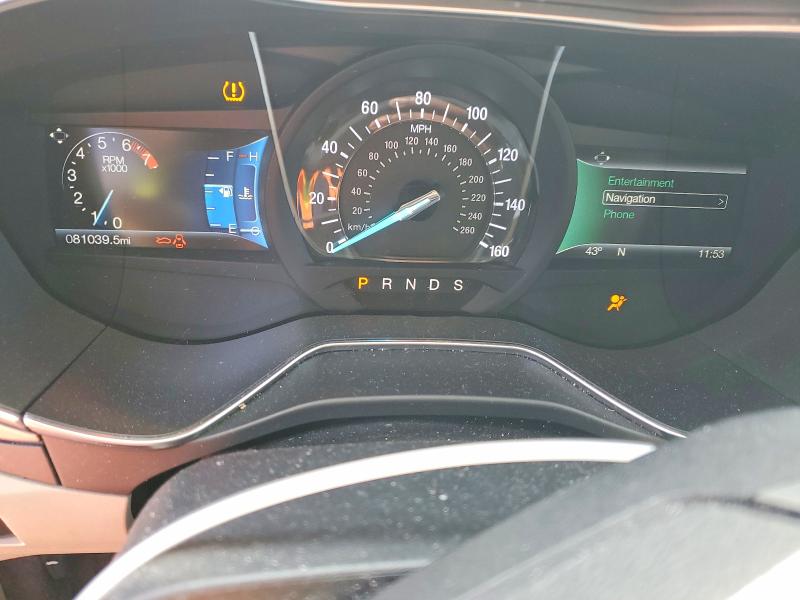 Photo 9 from auction – 2017 FORD FUSION SE with VIN 3FA6P0H91HR371842