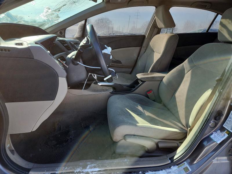 Photo 7 from auction – 2012 HONDA CIVIC EX with VIN 19XFB2F89CE004069