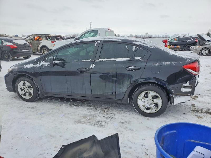 Photo 2 from auction – 2014 HONDA CIVIC LX with VIN 2HGFB2F44EH029354