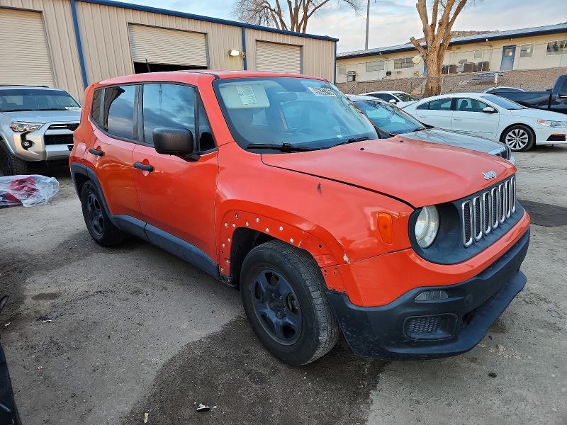 Photo 4 from auction – 2015 JEEP RENEGADE S with VIN ZACCJAAT2FPB82778