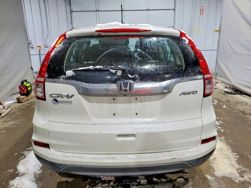 Photo 6 from auction – 2016 HONDA CR-V LX with VIN 5J6RM4H3XGL006649