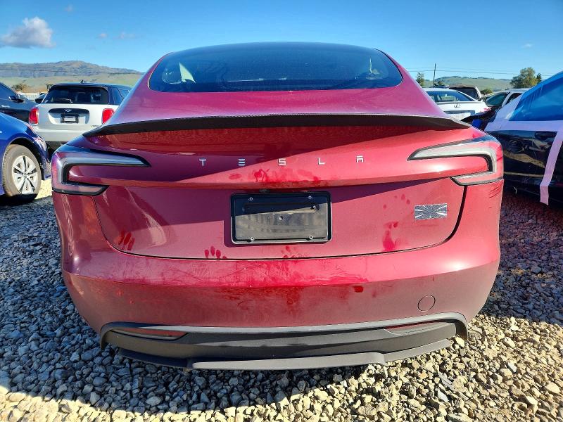 Photo 6 from auction – 2024 TESLA MODEL 3 with VIN 5YJ3E1ET1RF834378