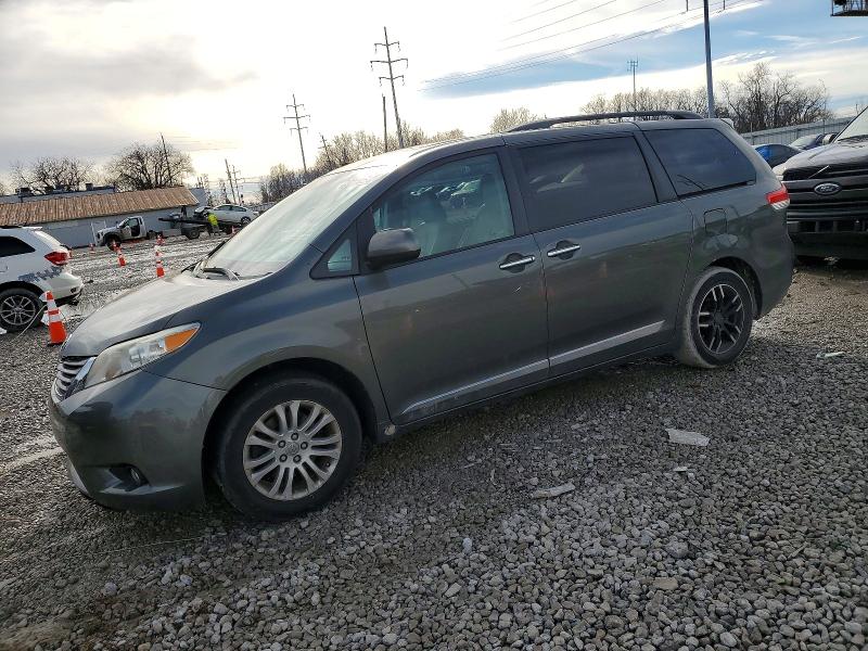 TOYOTA SIENNA XLE 2012 with VIN 5TDYK3DC7CS182283 - Photo from auction