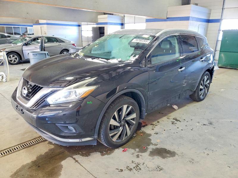 NISSAN MURANO S 2016 with VIN 5N1AZ2MG2GN163027 - Photo from auction