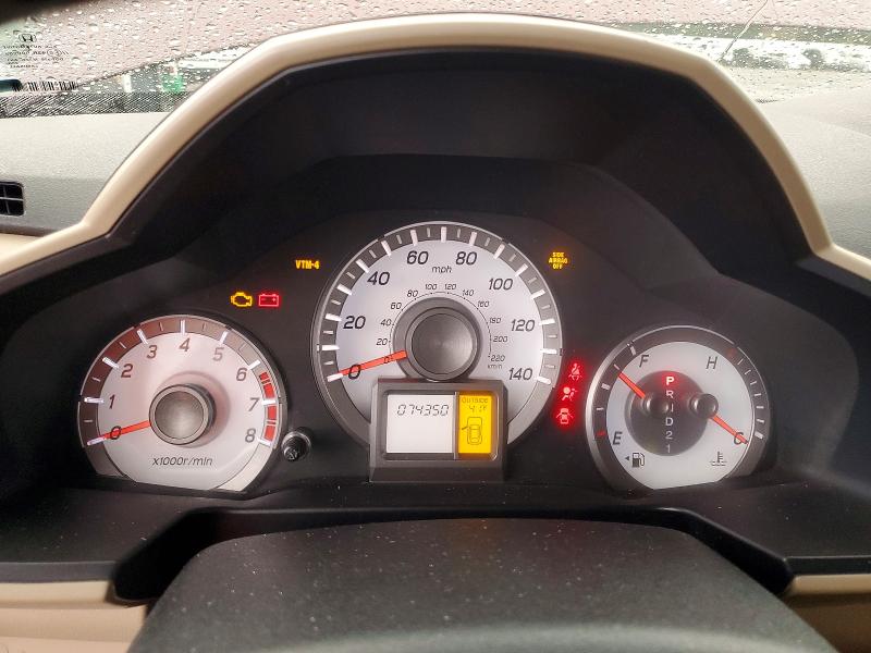Photo 9 from auction – 2012 HONDA PILOT EXL with VIN 5FNYF4H52CB039655