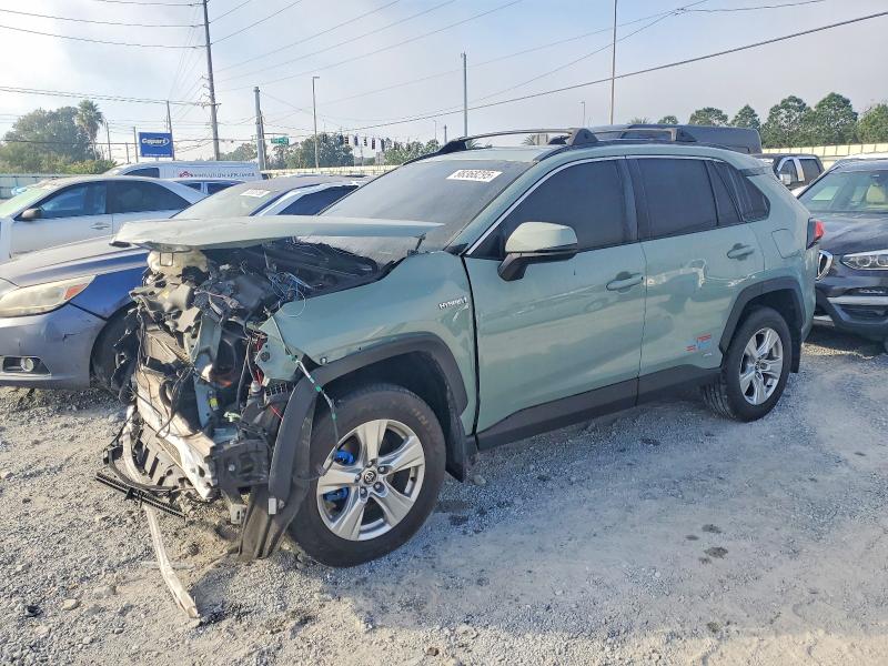 TOYOTA RAV4 2021 with VIN JTMRWRFV9MD130838 - Photo from auction
