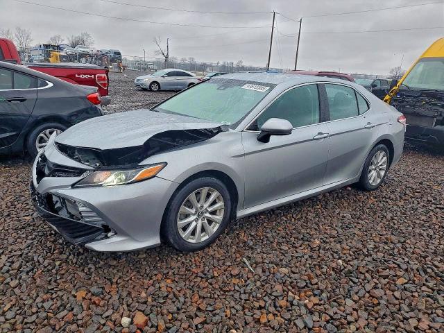 TOYOTA CAMRY LE 2020 with VIN 4T1C11AK2LU345104 - Photo from auction