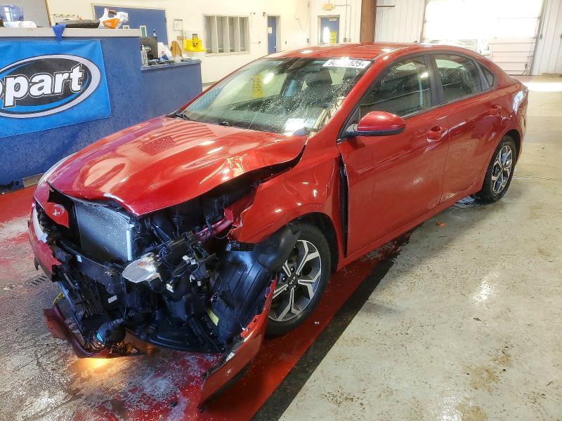 KIA FORTE FE 2020 with VIN 3KPF24AD9LE203588 - Photo from auction