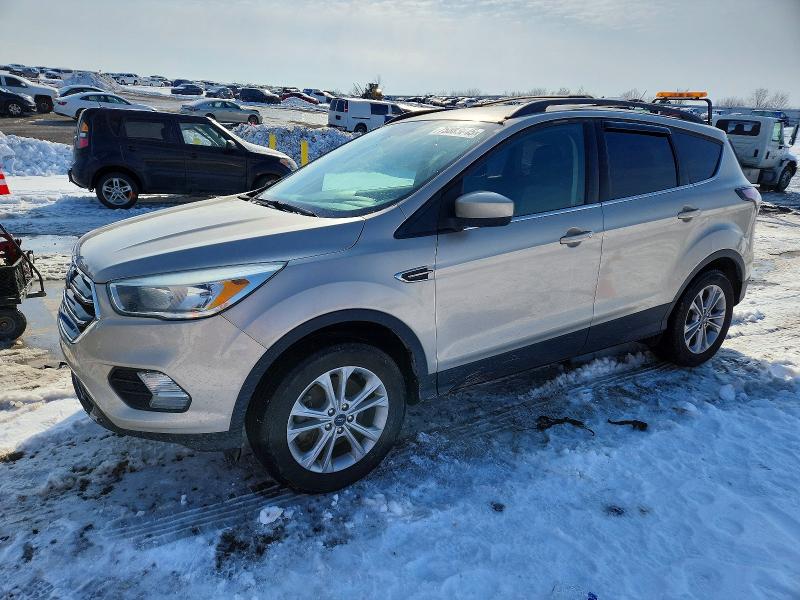 FORD ESCAPE SE 2018 with VIN 1FMCU9GD2JUB20273 - Photo from auction