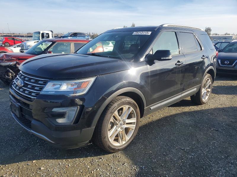 FORD EXPLORER X 2017 with VIN 1FM5K8D89HGB15077 - Photo from auction