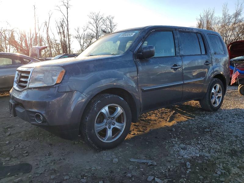 HONDA PILOT EX 2015 with VIN 5FNYF4H48FB049036 - Photo from auction