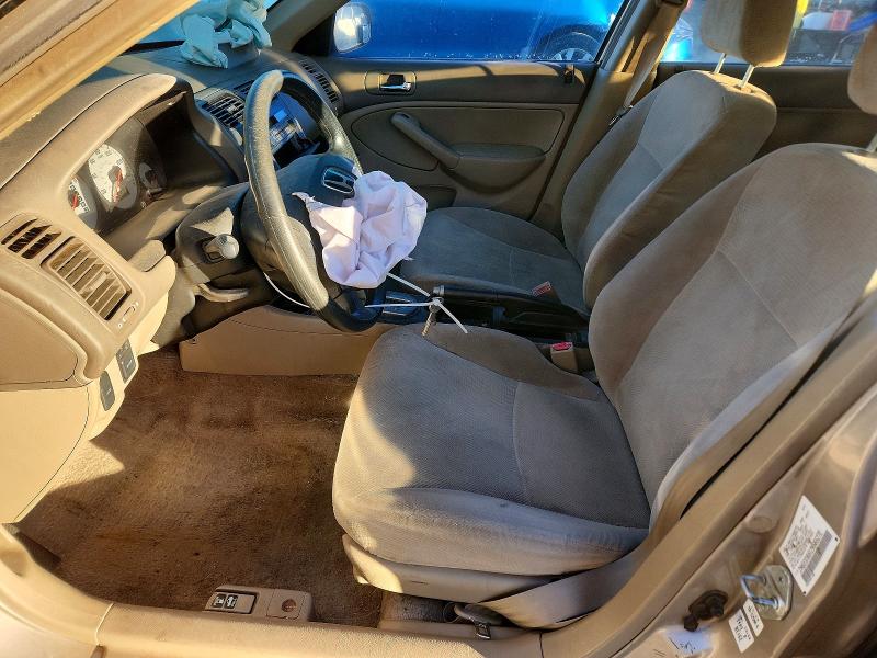 Photo 7 from auction – 2002 HONDA CIVIC LX with VIN 2HGES16512H565270
