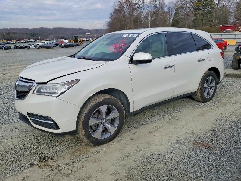 ACURA MDX 2015 with VIN 5FRYD4H21FB028421 - Photo from auction
