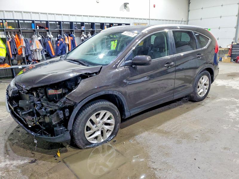 HONDA CR-V EXL 2015 with VIN 2HKRM4H72FH600650 - Photo from auction