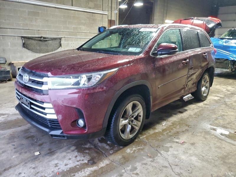 TOYOTA HIGHLANDER 2017 with VIN 5TDDZRFH7HS382271 - Photo from auction