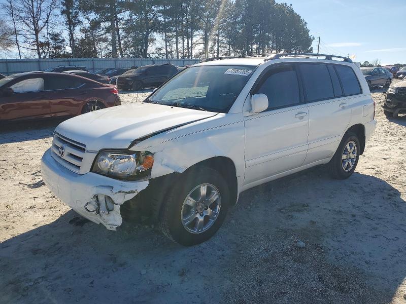 TOYOTA HIGHLANDER 2007 with VIN JTEGP21A470129586 - Photo from auction