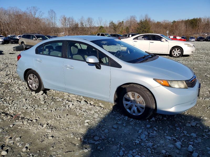 Photo 4 from auction – 2012 HONDA CIVIC LX with VIN 19XFB2F57CE082727