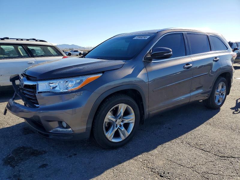 TOYOTA HIGHLANDER 2014 with VIN 5TDDKRFH7ES057572 - Photo from auction