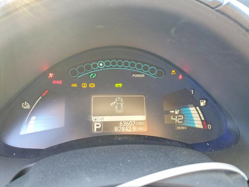 Photo 9 from auction – 2017 NISSAN LEAF with VIN 1N4BZ0CP8HC311683