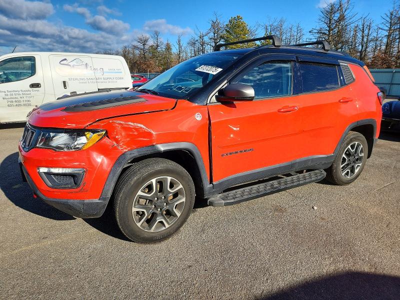JEEP COMPASS TR 2019 with VIN 3C4NJDDB9KT800050 - Photo from auction