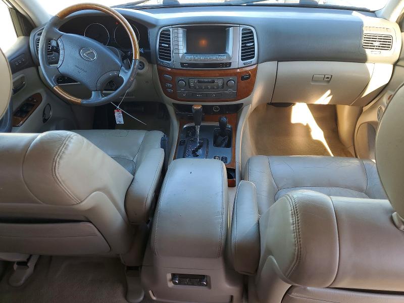 Photo 8 from auction – 2004 LEXUS LX 470 with VIN JTJHT00W343546789