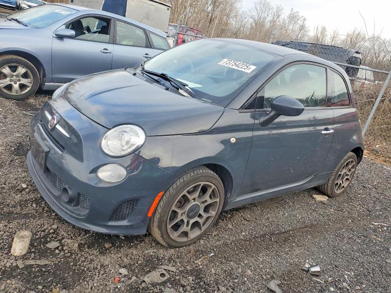 FIAT 500 2018 with VIN 3C3CFFKH4JT377604 - Photo from auction