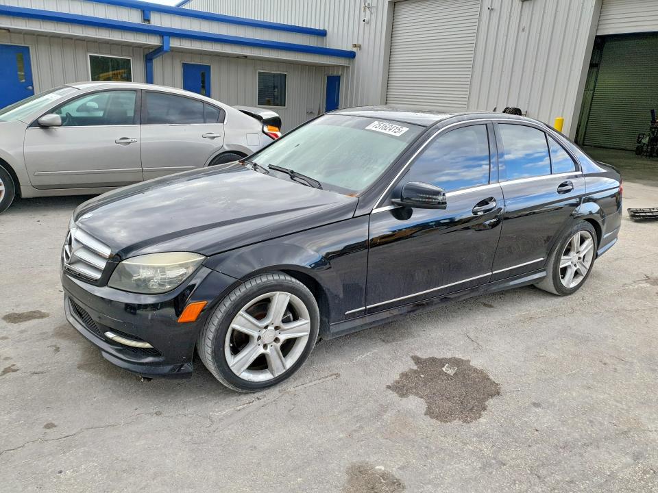 MERCEDES-BENZ C 2011 with VIN WDDGF5EB4BR160729 - Photo from auction