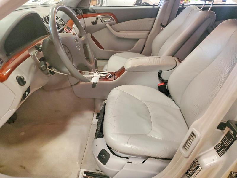 Photo 7 from auction – 2001 MERCEDES-BENZ S 430 with VIN WDBNG70J01A160733