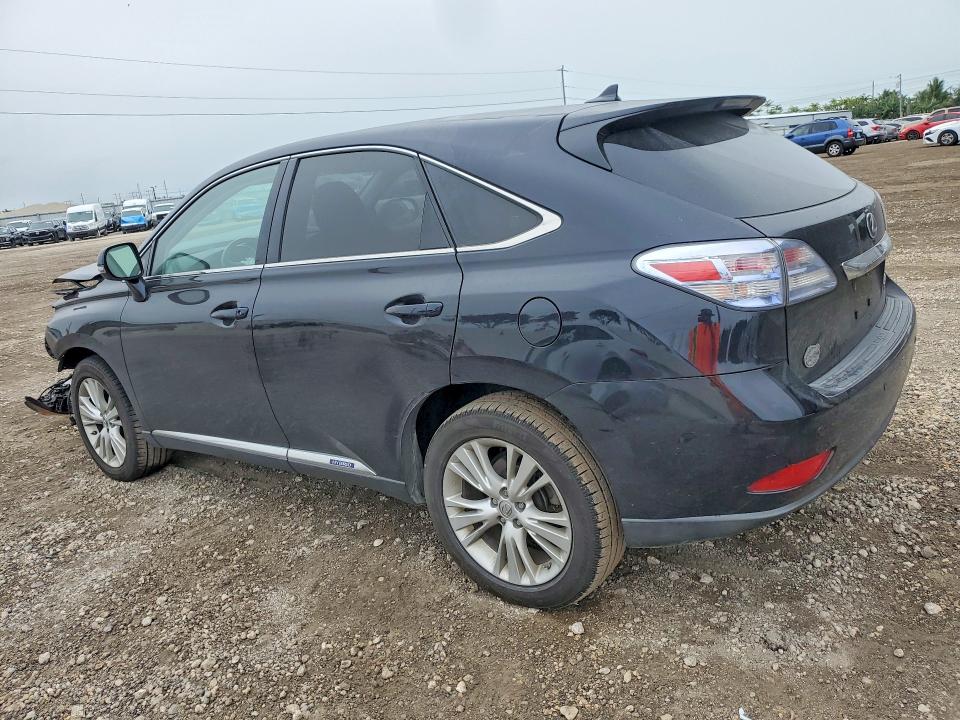 Photo 2 from auction – 2012 LEXUS RX 450H with VIN JTJZB1BA9C2407088