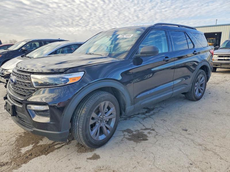 FORD EXPLORER 2021 with VIN 1FMSK8DH4MGC07758 - Photo from auction