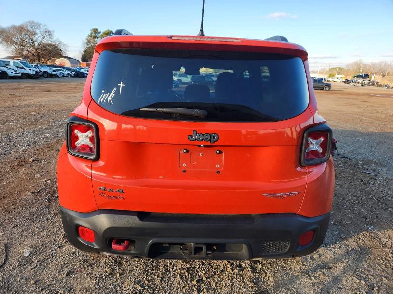 Photo 6 from auction – 2016 JEEP RENEGADE T with VIN ZACCJBCT9GPD51019