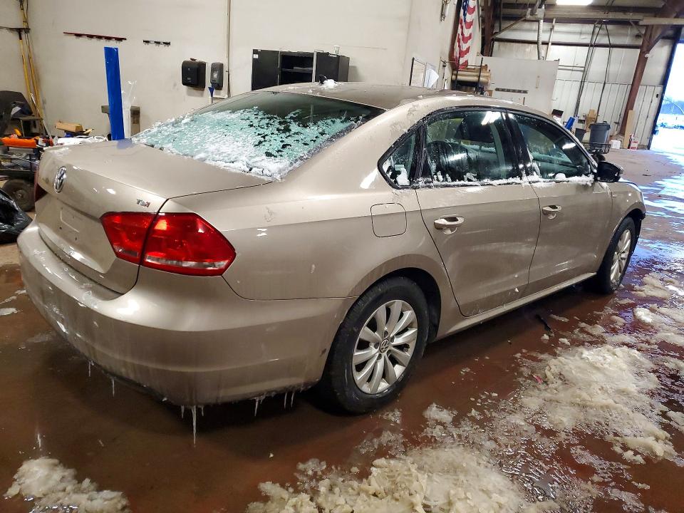 Photo 3 from auction – 2015 VOLKSWAGEN PASSAT with VIN 1VWAT7A37FC051898