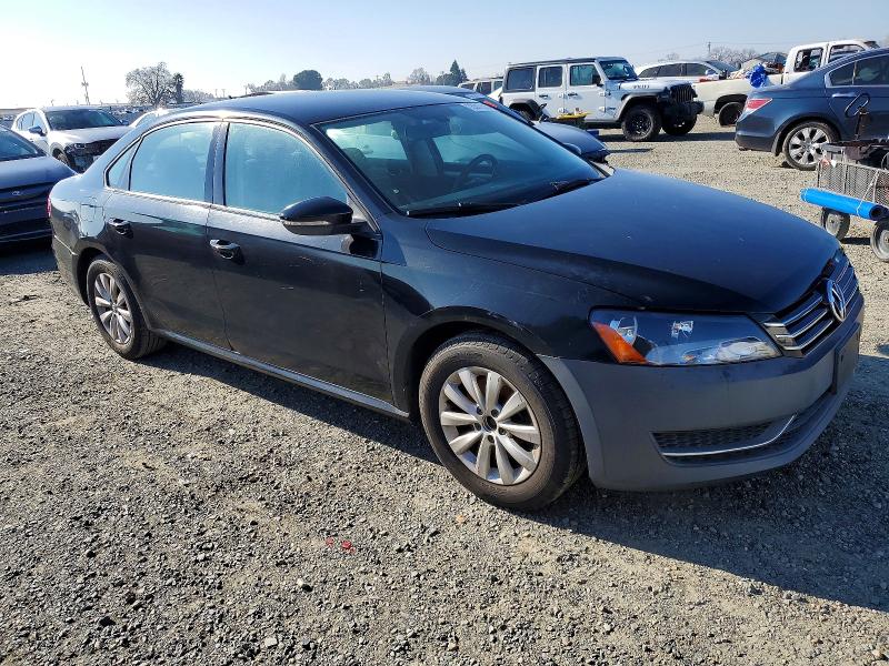 Photo 4 from auction – 2012 VOLKSWAGEN PASSAT S with VIN 1VWAP7A3XCC089450