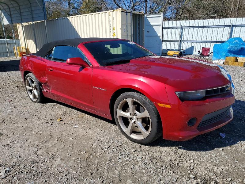 Photo 4 from auction – 2014 CHEVROLET CAMARO LT with VIN 2G1FC3D31E9161437