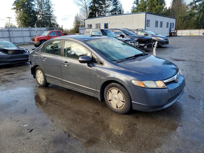 Photo 4 from auction – 2007 HONDA CIVIC HYBR with VIN JHMFA36277S027369