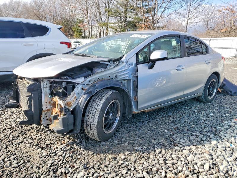 HONDA CIVIC LX 2012 with VIN 2HGFB2F57CH315205 - Photo from auction
