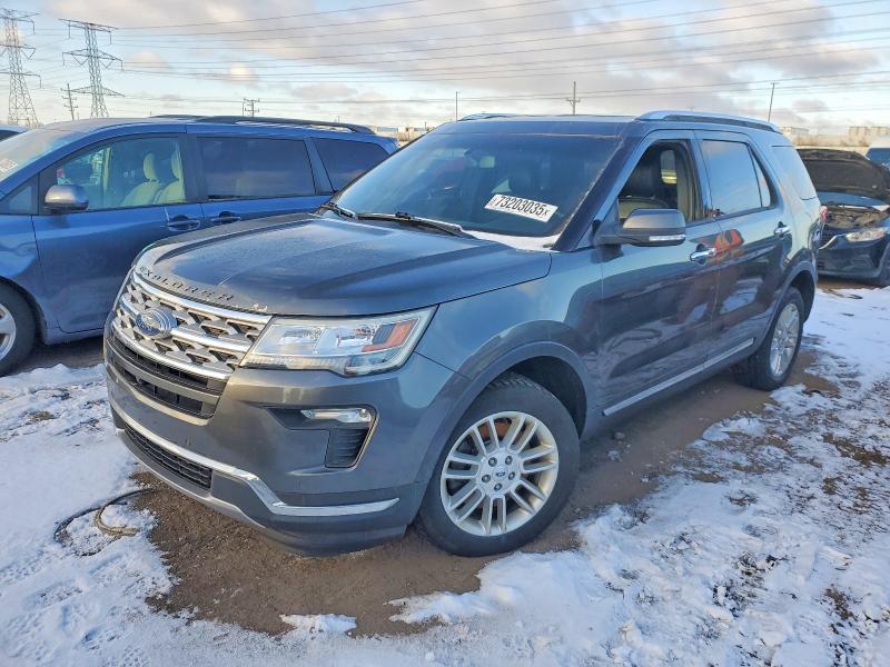 FORD EXPLORER L 2018 with VIN 1FM5K7F83JGA59134 - Photo from auction
