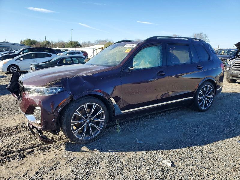 Photo 1 from auction – 2022 BMW X7 XDRIVE4 with VIN 5UXCW2C08N9M59250